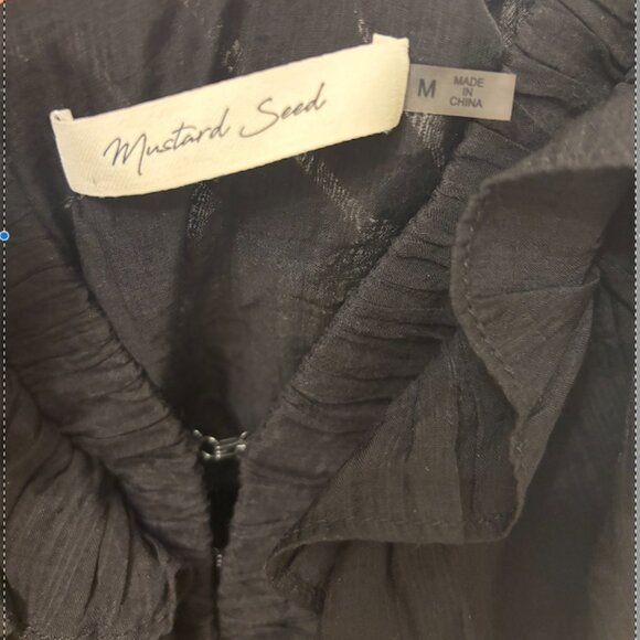 Mustard Seed Ruffle Detail Tiered Dress - Picture 3 of 6